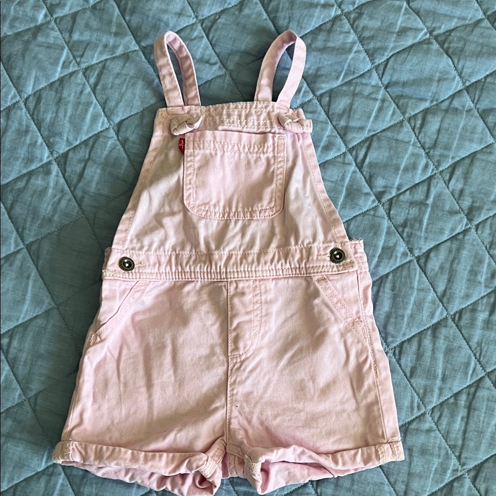 Pink Kids Overalls Levi’s